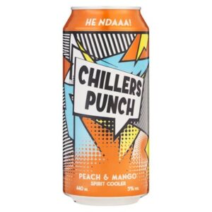 CHILLERS PUNCH PEACH & MANGO CAN 440ml