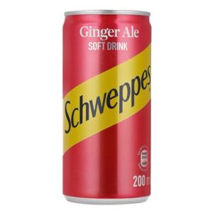 SCHWEPPES GINGER ALE CAN 200ml