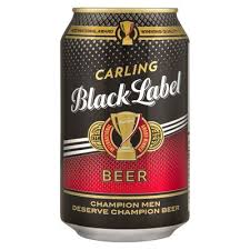 black label 330ml can CARLING Black Label 330ml