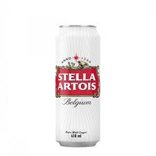 STELLA ARTOIS LAGER CAN 410ml