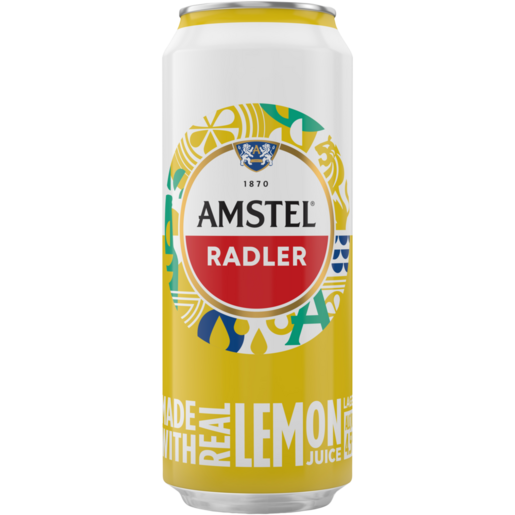 AMSTEL RADLER LEMON CAN 500ml