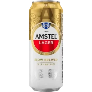 Amstel Lager Can 500ML AMSTEL LAGER CAN 500ml
