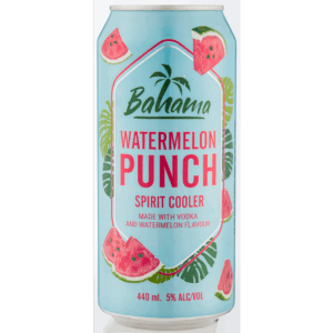 Bahama Watermelon Punch Spirit Cooler Can 440ml BAHAMA WATERMELON PUNCH CAN 440ml
