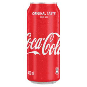 COCA COLA ORIGINAL CAN 400ml