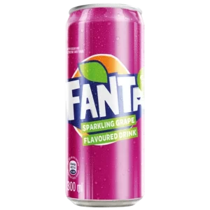 Fanta Grape Flavoured Can 300ml FANTA GRAPE CAN 300ml