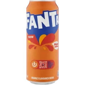 Fanta Orange Flavour Can 500ml FANTA ORANGE CAN 500ml
