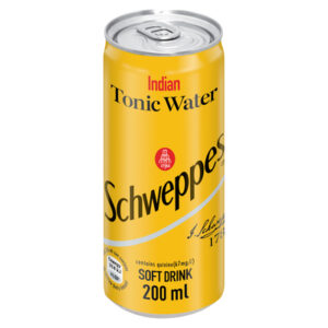 SCHWEPPES TONIC WATER CAN 200ml